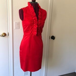 Summer red dress size 4